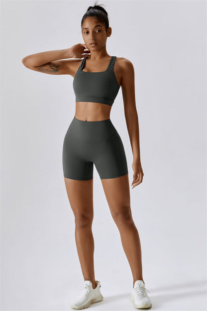 The Eloise Sports Bra Shorts 2-Piece Set Fitglutes Activewear Gymwear Sportswear & Workout Clothes