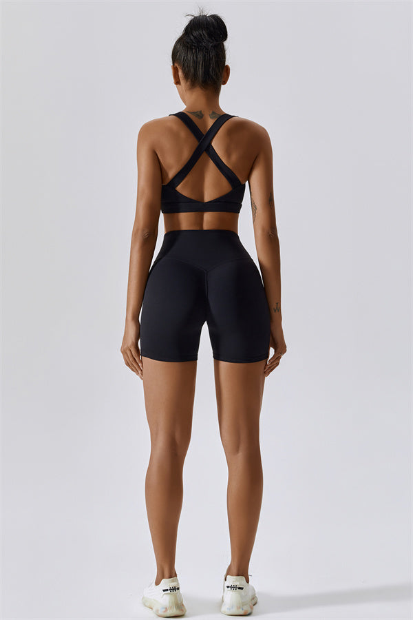 The Eloise Sports Bra Shorts 2-Piece Set Fitglutes Activewear Gymwear Sportswear & Workout Clothes