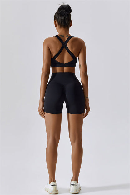 The Eloise Sports Bra Shorts 2-Piece Set Fitglutes Activewear Gymwear Sportswear & Workout Clothes