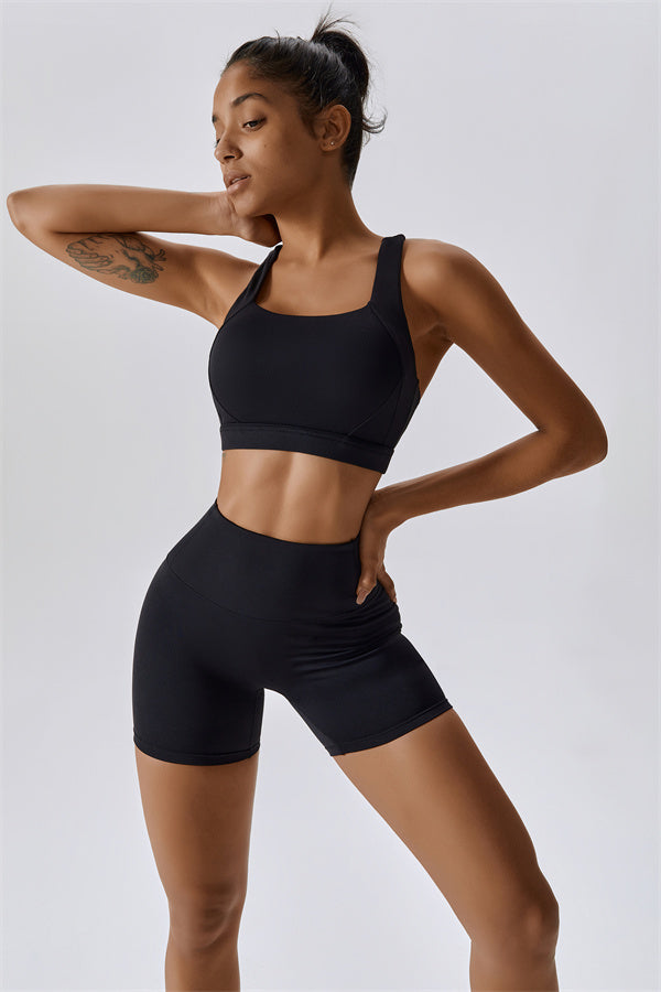 The Eloise Sports Bra Shorts 2-Piece Set Fitglutes Activewear Gymwear Sportswear & Workout Clothes