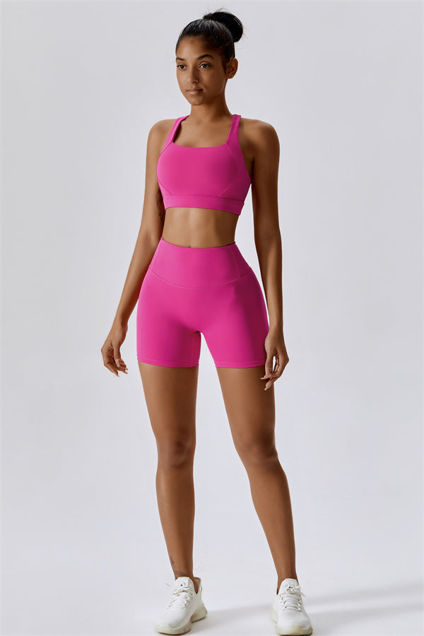 The Eloise Sports Bra Shorts 2-Piece Set Fitglutes Activewear Gymwear Sportswear & Workout Clothes