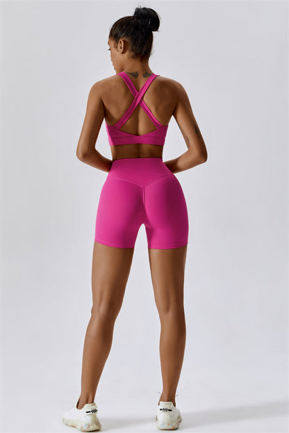 The Eloise Sports Bra Shorts 2-Piece Set Fitglutes Activewear Gymwear Sportswear & Workout Clothes
