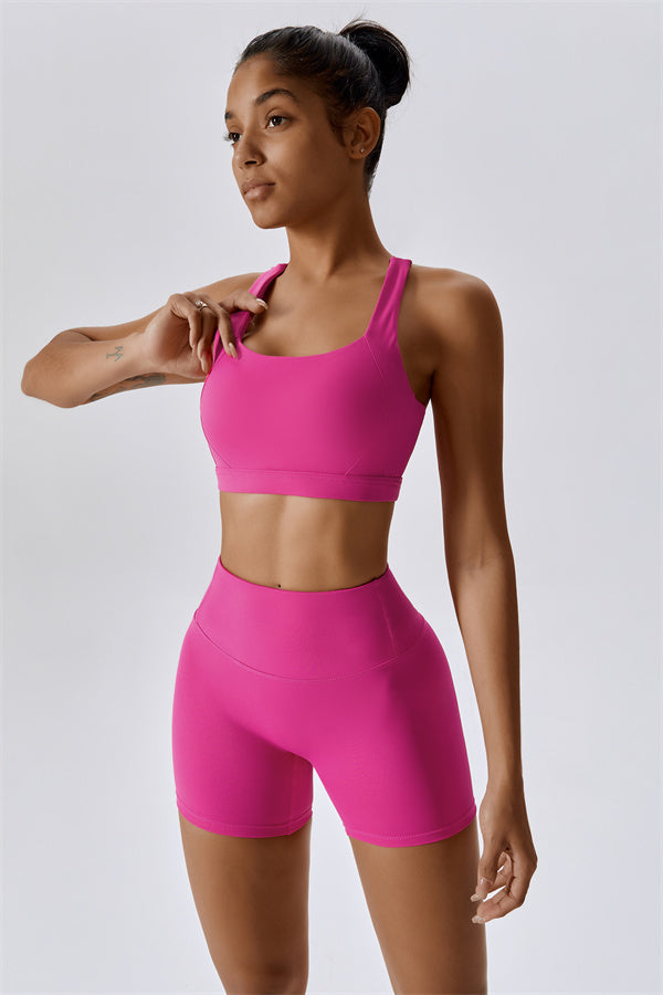 The Eloise Sports Bra Shorts 2-Piece Set Fitglutes Activewear Gymwear Sportswear & Workout Clothes