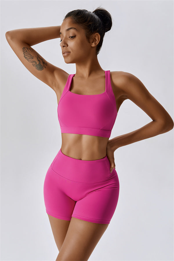 The Eloise Sports Bra Shorts 2-Piece Set Fitglutes Activewear Gymwear Sportswear & Workout Clothes