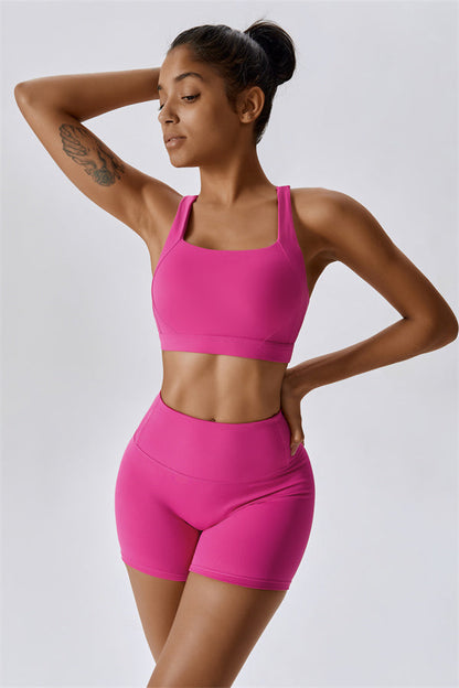 The Eloise Sports Bra Shorts 2-Piece Set Fitglutes Activewear Gymwear Sportswear & Workout Clothes