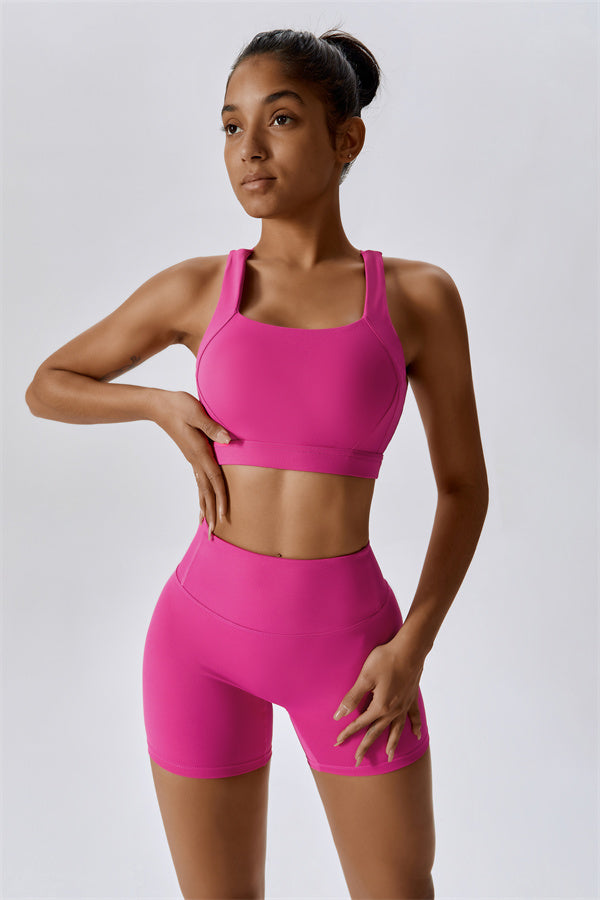 The Eloise Sports Bra Shorts 2-Piece Set Fitglutes Activewear Gymwear Sportswear & Workout Clothes
