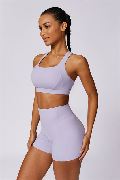 The Eloise Sports Bra Shorts 2-Piece Set Fitglutes Activewear Gymwear Sportswear & Workout Clothes