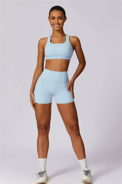 The Eloise Sports Bra Shorts 2-Piece Set Fitglutes Activewear Gymwear Sportswear & Workout Clothes
