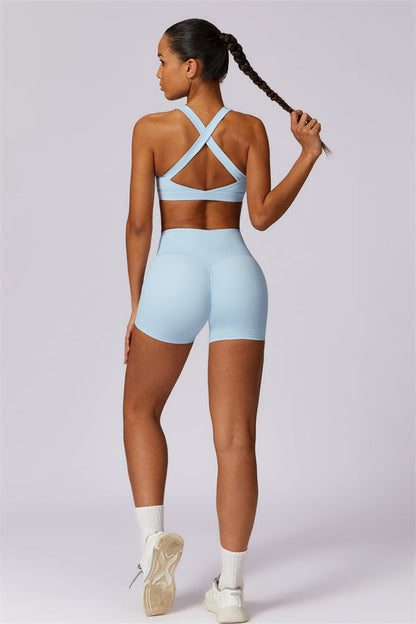 The Eloise Sports Bra Shorts 2-Piece Set Fitglutes Activewear Gymwear Sportswear & Workout Clothes