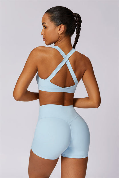 The Eloise Sports Bra Shorts 2-Piece Set Fitglutes Activewear Gymwear Sportswear & Workout Clothes