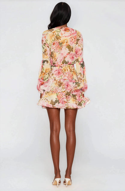 Bedouin Rose Mini Dress – Rose Floral XO, Tina