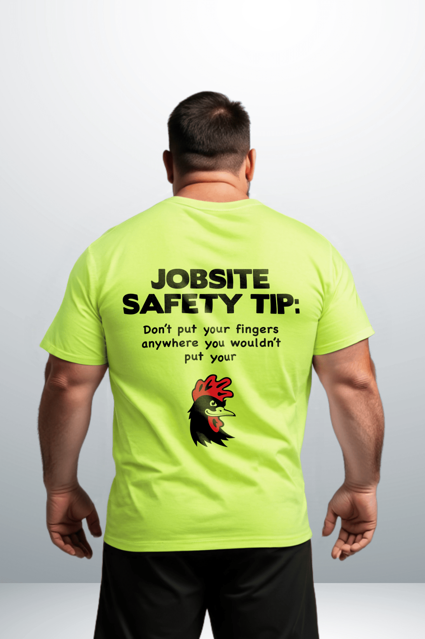 Jobsite - Safety Yellow T-Shirt Armed American Supply