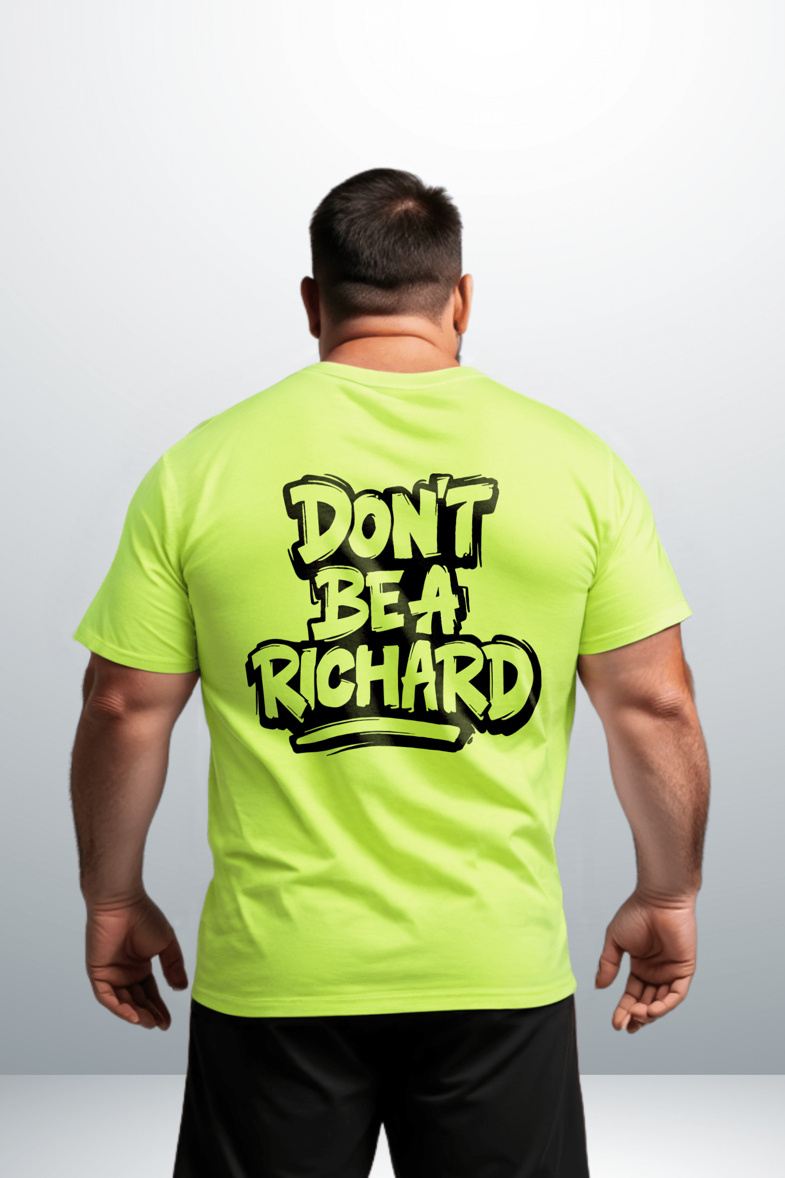 Richard  - Safety Yellow T-Shirt Armed American Supply