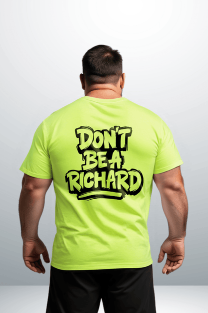 Richard  - Safety Yellow T-Shirt Armed American Supply