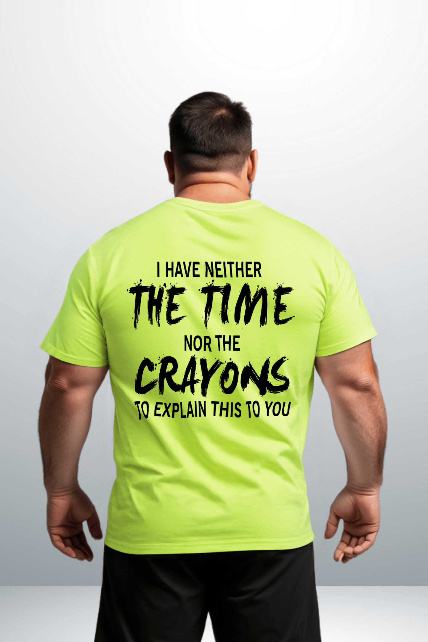 Crayons - Safety Yellow T-Shirt Armed American Supply