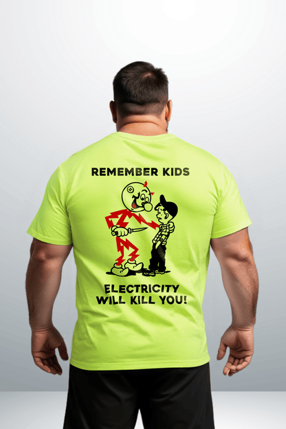 Remember Kids - Safety Yellow T-Shirt Armed American Supply