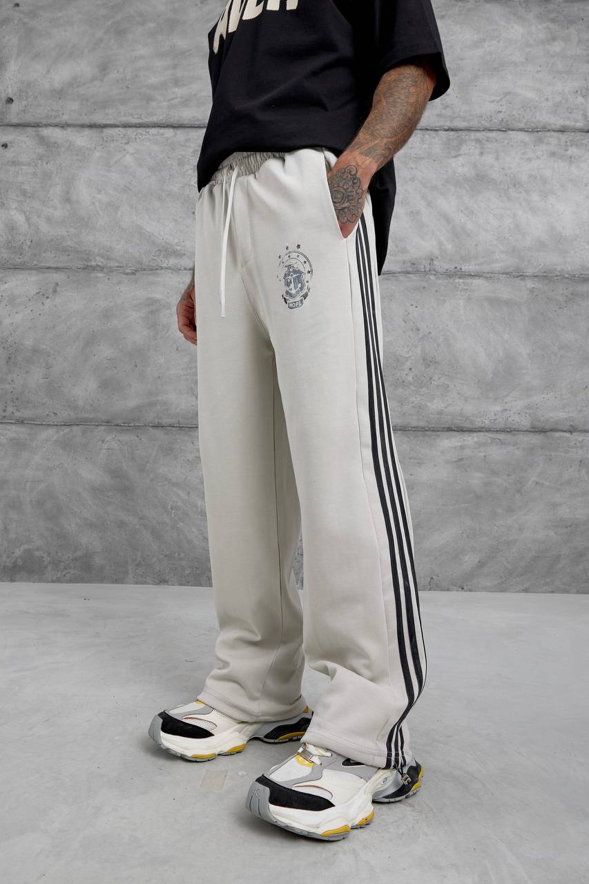 Baggy Side-Stripe Track Pants Withinblack