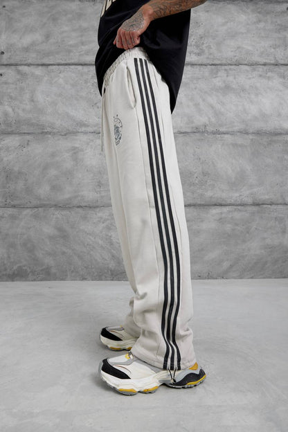 Baggy Side-Stripe Track Pants Withinblack