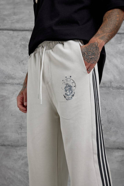 Baggy Side-Stripe Track Pants Withinblack