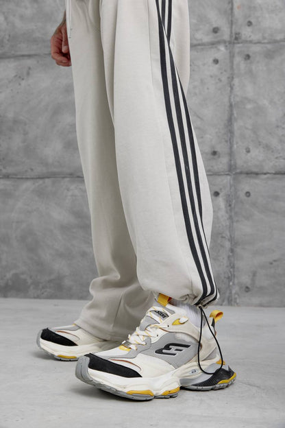Baggy Side-Stripe Track Pants Withinblack