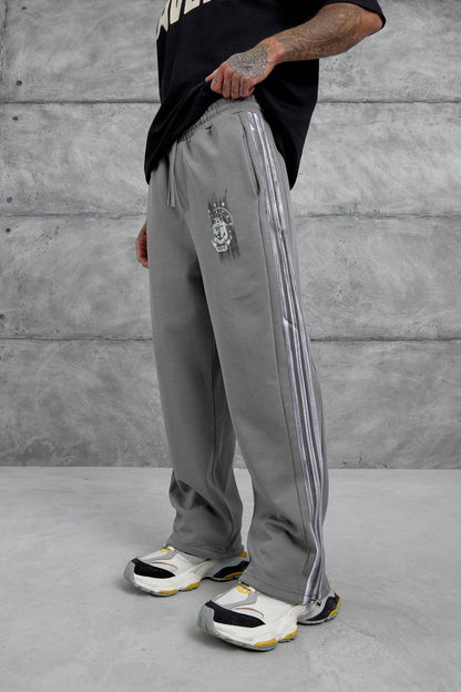 Baggy Side-Stripe Track Pants Withinblack