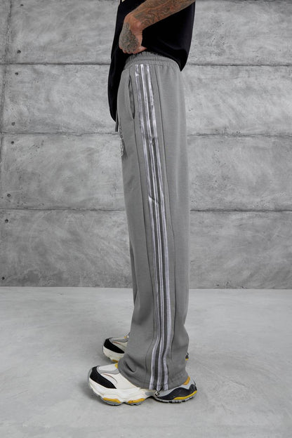 Baggy Side-Stripe Track Pants Withinblack