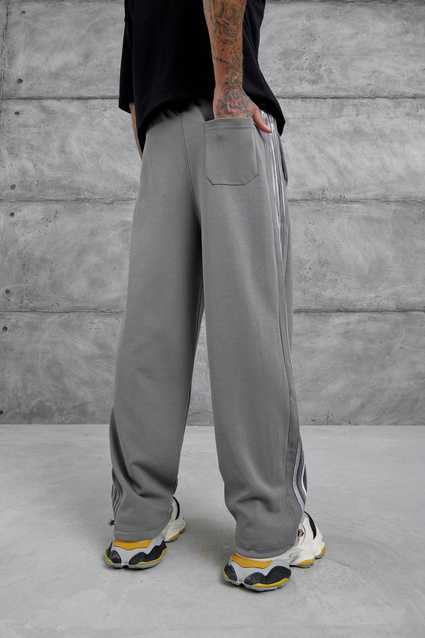 Baggy Side-Stripe Track Pants Withinblack