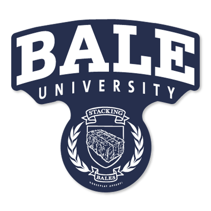 Bale University Sticker Horseplay Apparel