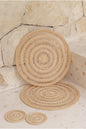 Woven Rattan Placemat Set Village Thrive
