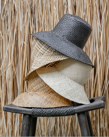 Ombre Woven Bucket Hat Village Thrive
