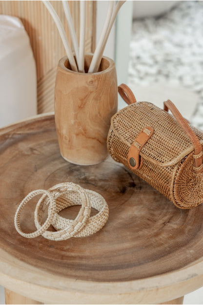 Statement Flat Weave Bangle Village Thrive