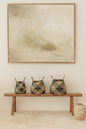 Plaid Woven Storage Basket Village Thrive