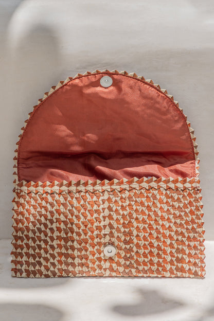 Ombre Rattan Clutch Village Thrive