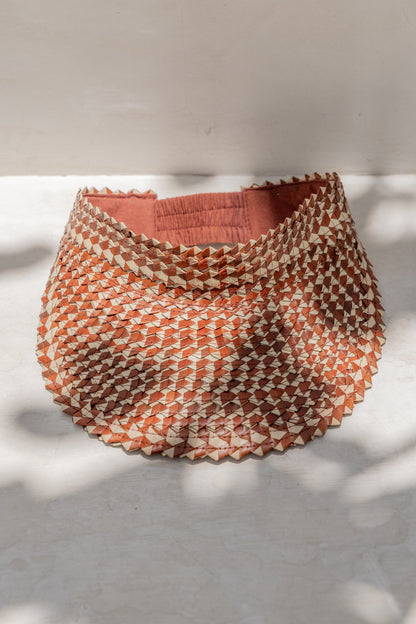 Ombre Rattan Sun Visors Village Thrive