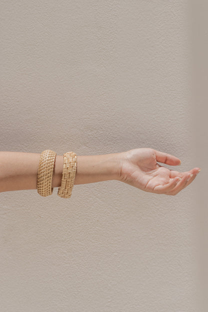 Statement Flat Weave Bangle Village Thrive