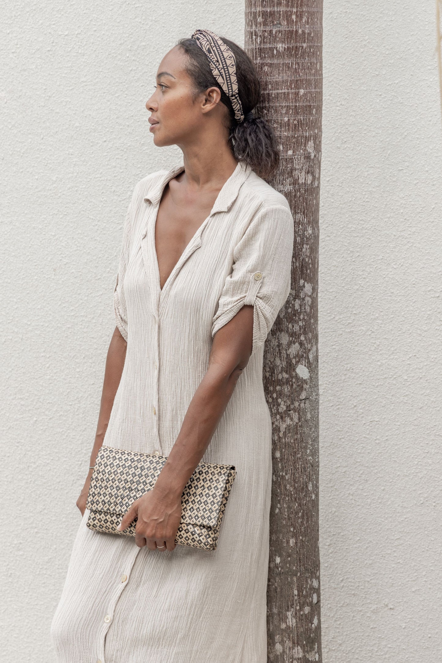 Woven Clutch Village Thrive