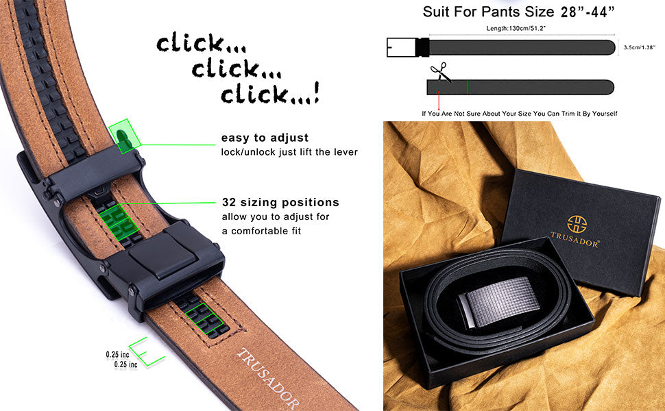 Ferrara Leather Belt Trusador