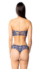 Banzai Beach Strappy Bandeau Bikini Top Forever Young Swimwear