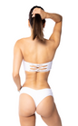 Banzai Beach Strappy Bandeau Bikini Top Forever Young Swimwear