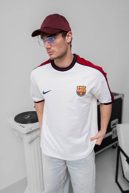 Barcelona 2001-02 Third Jersey - Vintage Retro Football Shirt Withinblack