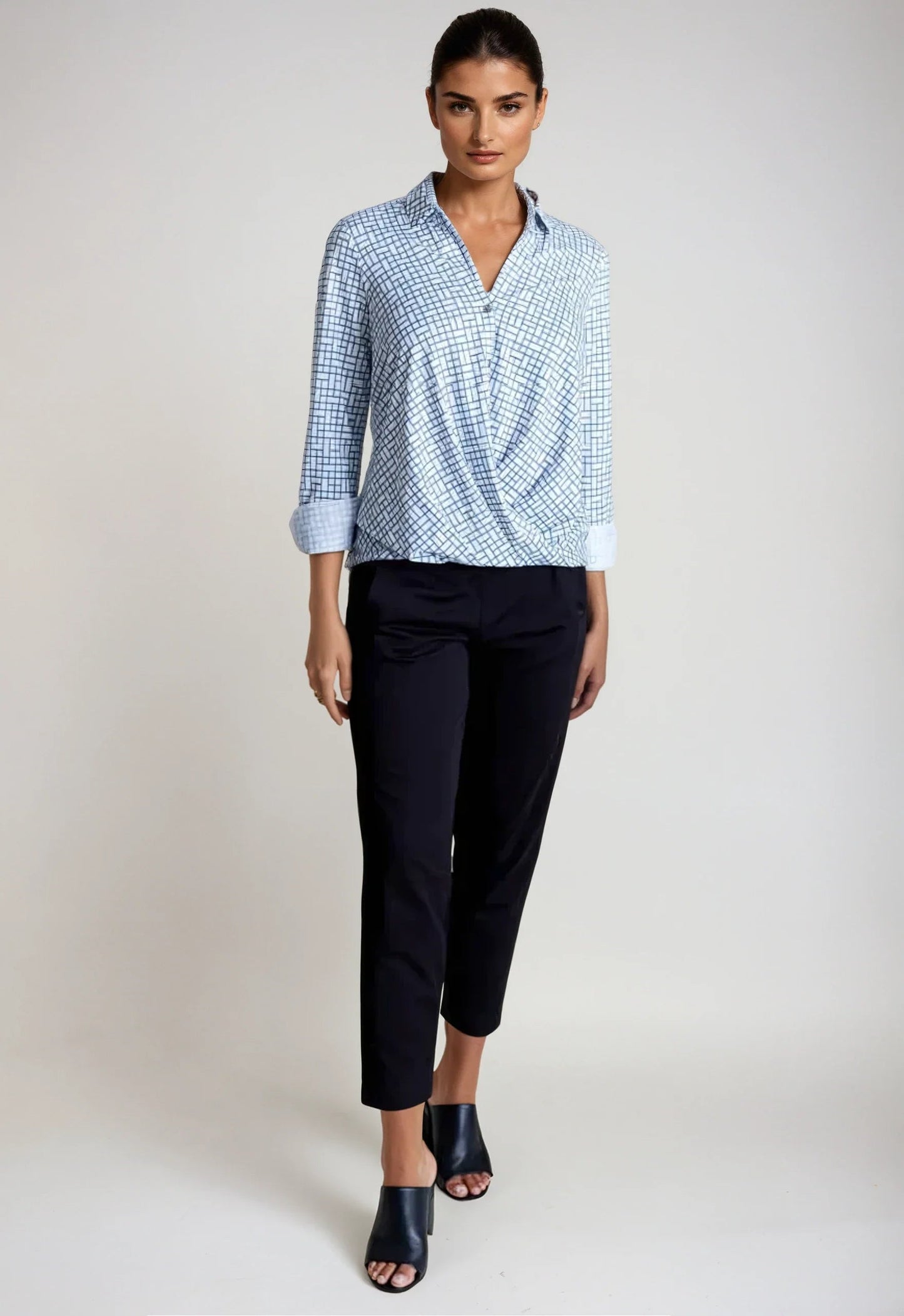 Barcelona Shirt - White & Blue Buki