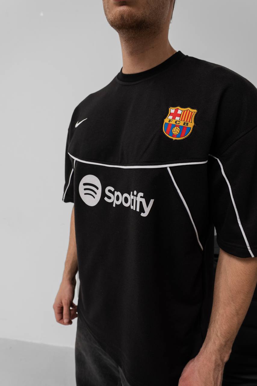 Barcelona Spotify Oversized T-shirt Withinblack