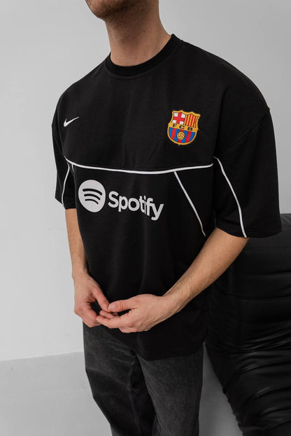 Barcelona Spotify Oversized T-shirt Withinblack