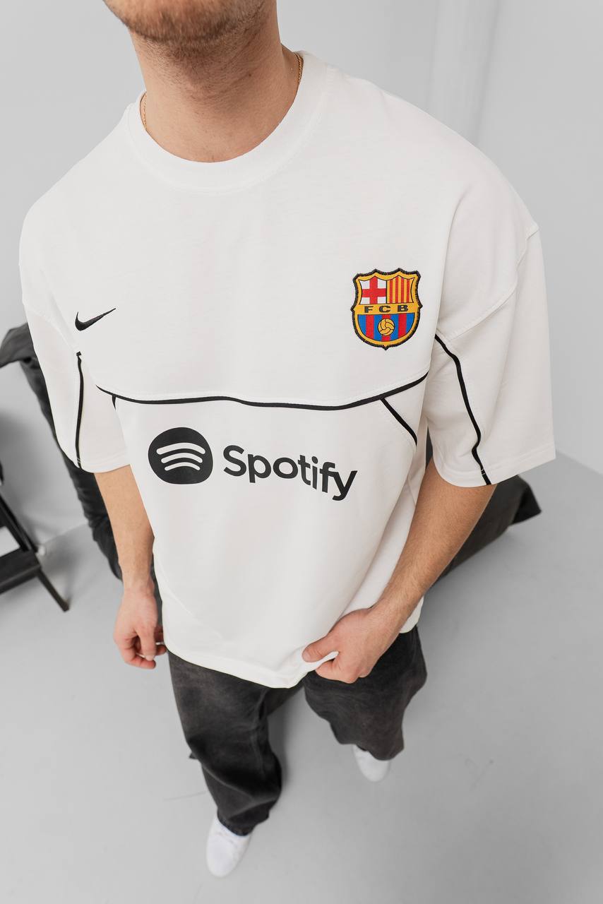 Barcelona Spotify Oversized T-shirt Withinblack