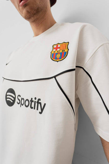 Barcelona Spotify Oversized T-shirt Withinblack
