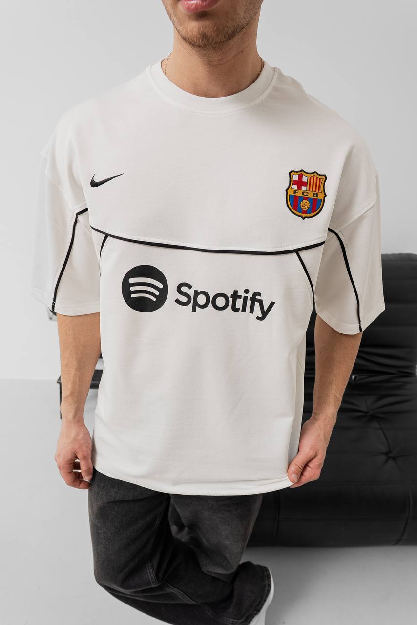Barcelona Spotify Oversized T-shirt Withinblack