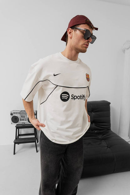 Barcelona Spotify Oversized T-shirt Withinblack