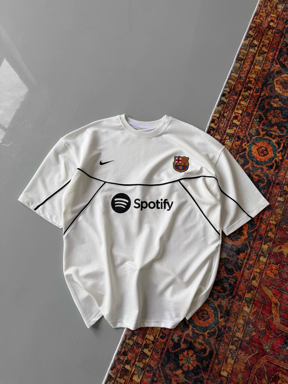 Barcelona Spotify Oversized T-shirt Withinblack