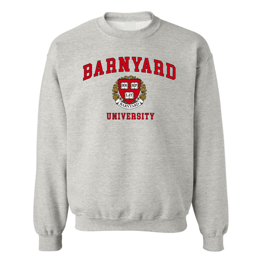 Barnyard University Crewneck Sweatshirt Horseplay Apparel