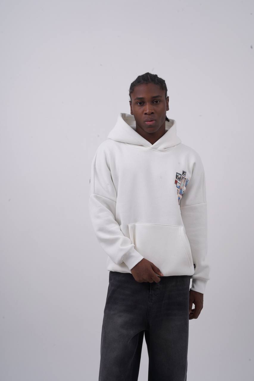 Baroque Statue Graphic Oversized Hoodie – Artistic Unisex Streetwear Withinblack